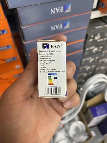 Внутренняя отделка: LED модуль FAN M16-550-9W, 6000K - Мощность: 9 Вт - Световой поток — 2