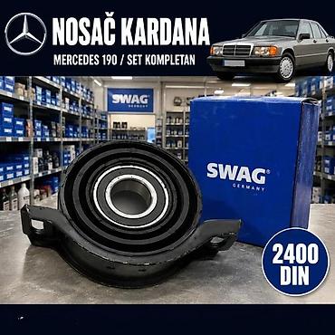 Prenosni sistem: MERCEDES 190 NOSAC KARDANA LEZAJ SET KOMPLETAN | Nosac kardana — 1