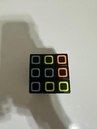 tapmaca oyuncaqlar: Rəngli 3x3 Rubik kubu - Klassik 3x3 mexanizm, rahat fırlanma üçün — 3