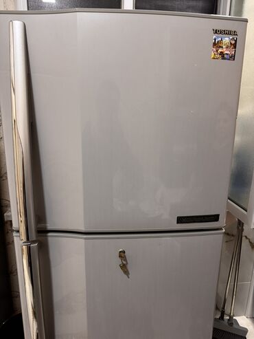 Soyuducular: İşlənmiş 2 qapılı Toshiba Soyuducu Satılır, rəng - Gümüşü — 6