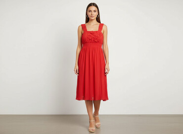 ruda sukienka na wesele: Sukienka damska, rozmiar M