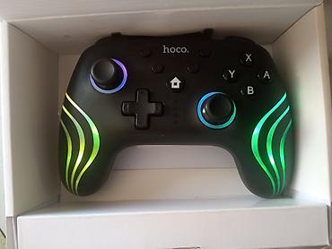 nintendo switch oyun: Hoco oyun kontrolleri – RGB işıqlı, Bluetooth/USB qoşulma ilə — 1