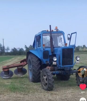 Traktorlar: Traktor Belarus (MTZ) 82.1, 1982 il, 77 at gücü, motor 5.5 l, İşlənmiş — 2