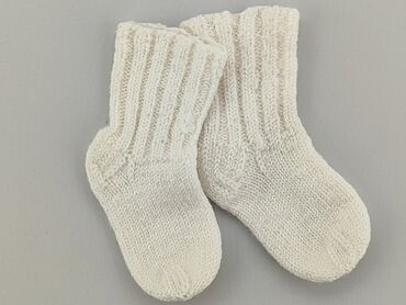 wysokie białe skarpety: Шкарпетки, стан - Хороший