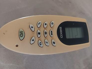 pult qabı: Beko kondisioner pultu - Brend: Beko - LCD ekranlı idarəetmə paneli - — 1