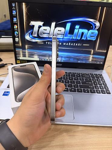 kredit iphone: IPhone 15 Pro Max, 256 GB, Natural Titanium, Zəmanət, Kredit, Simsiz şarj — 2
