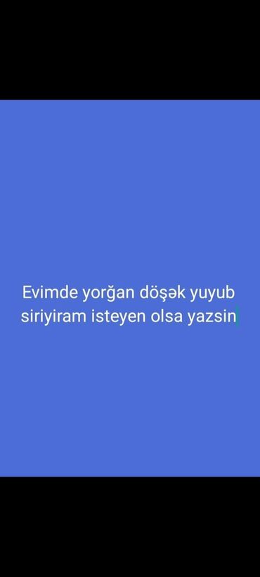 kanalizasiya təmizlənməsi xidməti: Isteyen yasın