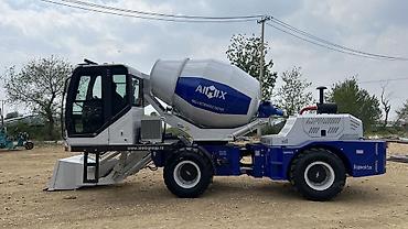 Автобетоносмеситель с самозагрузкой AS-4.0 Широкая адаптация к