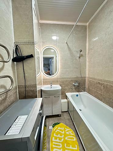 central: 2 комнаты, 68 м², Пишпек Элитка, 7 этаж, Дизайнерский ремонт — 9