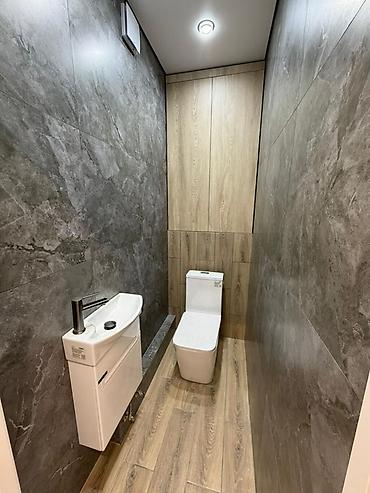 квартиры кызыласкер: 3 комнаты, 83 м², ул. Горького / Алматинка 108 серия, 6 этаж, Дизайнерский ремонт — 9