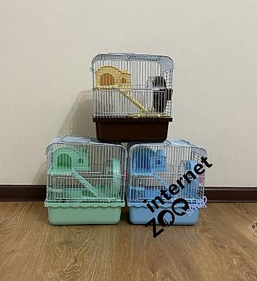 Зоотовары: Продаются клетки для хомячков, кроликов, морских свинок, Есть — 25