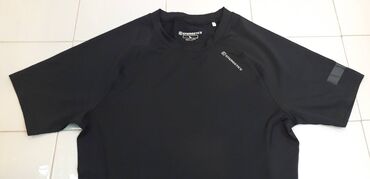 Aνδρικών ενδυμάτων: Men's T-shirt, L, xρώμα - Μαύρος