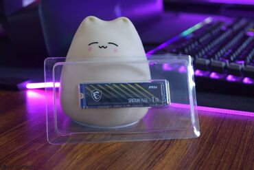 Накопители SSD: Накопитель SSD MSI, 1 ТБ, M.2, Новый