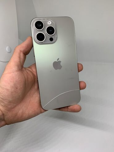 Apple iPhone: IPhone 16 Pro Max, Б/у, 1 ТБ, Desert Titanium, 100 % — 3