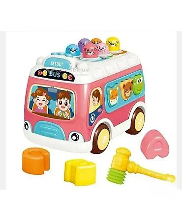 chicco buster: Zabavni muzički bus sa udaraljkom za devojčice. zabavni muzički bus sa — 1