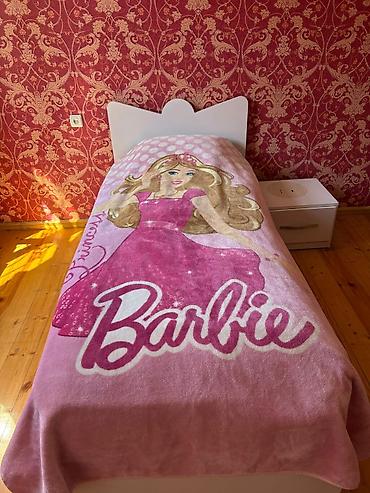 Yorğanlar, adyallar: Barbie temalı uşaq yorğanı/örtüyü - Brend/licenziyalı dizayn: Barbie — 1
