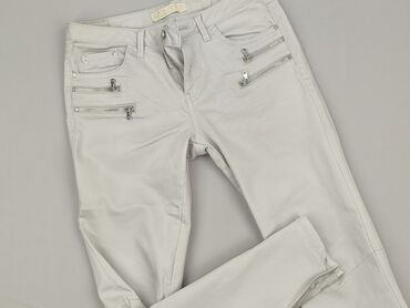 Zara, Material trousers for women, size M (EU 38)