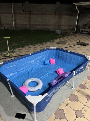 очки для плааание: Бассейн каркасный Bestway 2.21m x 1.50m x 43cm