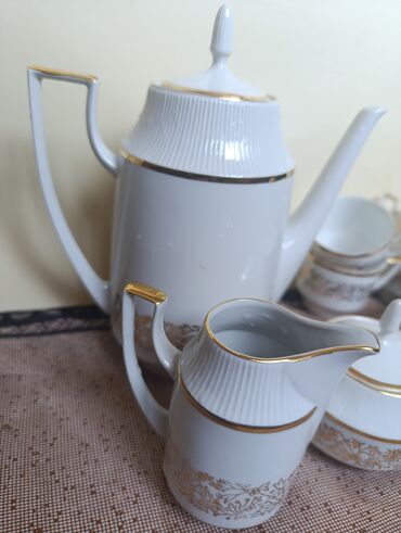 Наборы посуды: Продается НовыйСервис кофейный СССР старая Чехословакия антикварный — 3