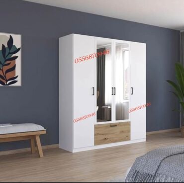 Dolablar: Yeni, Açılan, 3 qapılı Düz dolab, Qarderob, paltar dolabı, Rusiya — 4