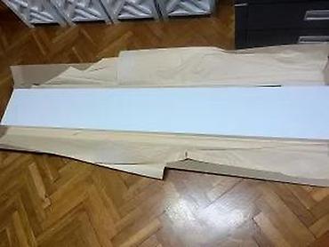 Ostali nameštaj: Zidna “lebdeća” polica – bela - Minimalistički dizajn sa skrivenim — 25