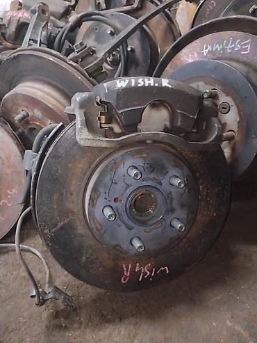 Передний правый тормозной узел для Toyota Wish (маркировка “WISH R”)