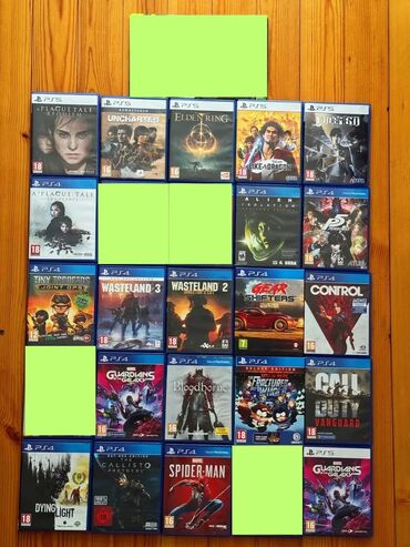 ring light qiymeti: PS5 Uncharted Thieves Collection - 35 azn PS5 Elden Ring - 40 azn PS5