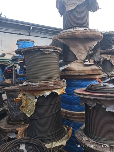 Troslar, rıçaqlar: Polad tros (wire rope) – böyük bobinlərdə Təyinat: 3 azn - dən — 7