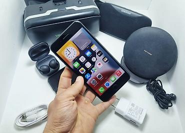 Apple iPhone: IPhone 7 Plus, Б/у, 128 ГБ, Черный, Наушники, Зарядное устройство, Защитное стекло, 89 % — 5