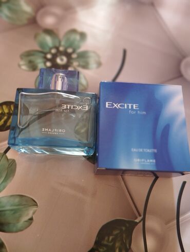 Arıqlamaq üçün vasitələr: Məhsul: Oriflame Excite for Him – Eau de Toilette - Brend: Oriflame