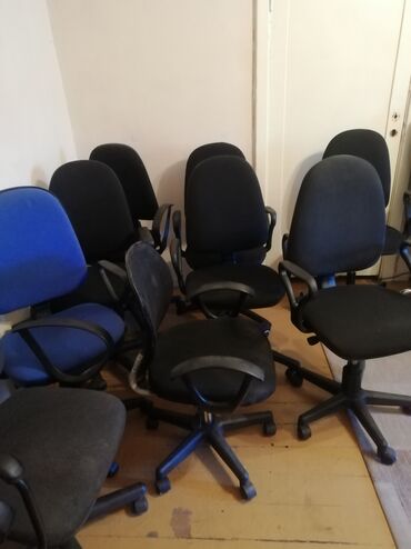офисный стул б у: Офис креслолор, Колдонулган, Дөңгөлөктүү, Өзү алып кетүү