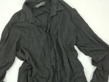 czarne bluzki z długim rękawem zara: Shirt, XL (EU 42), condition - Fair
