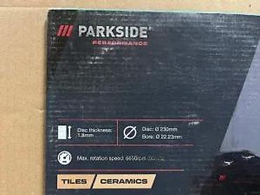 Rezne i brusne ploče: PARKSIDE Performance dijamantski rezni disk – pun rub, za pločice i — 7