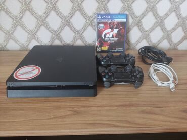 playstation 4 pro 1tb qiymeti: PlayStation 4 Slim (1TB) Satılır – Yaxşı Vəziyyətdə Cəmi 4-5 ay