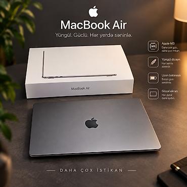 printer aliram: İşlənmiş Apple MacBook, 13.3 ", Apple M3, 256 GB — 1