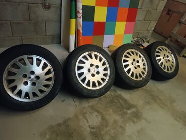 колесо на тачку: Дөңгөлөктөр монтажда R 16, Жай, Комплект, Жеңил унаалар, Куйма, тешиктери - 5