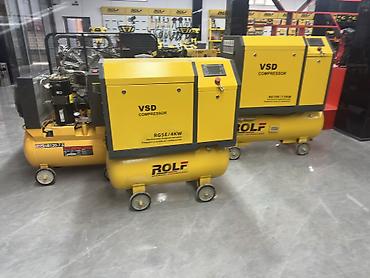 винтель: Винтовой компрессор ROLF VSD RG5E/4KW - Тип: винтовой воздушный — 2