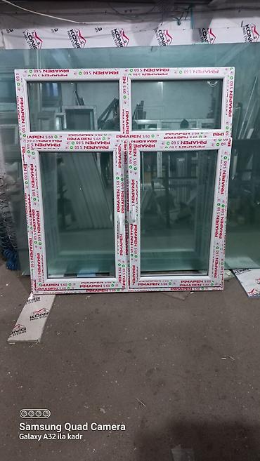 qapi pencere: RƏNGLİ Plastik Pəncərə və Qapılar 60x120 bir ədədi 99 man — 9