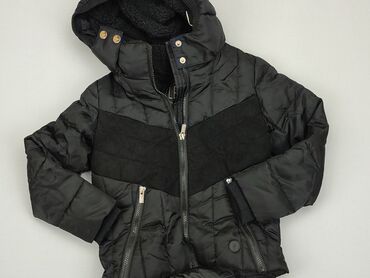 spodnie zimowe dzieciece: Winter jacket, 5-6 years, 110-116 cm, condition - Good