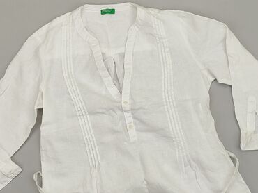 białe sukienki damskie letnie: Sukienka, S, Benetton, stan - Idealny