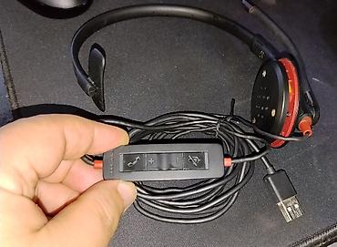 webcam patrul: Проводные гарнитуры, Plantronics, Б/у, цвет - Черный — 1