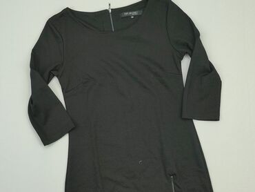 czarna sukienki z falbana: Sukienka, S, Top Secret, stan - Bardzo dobry