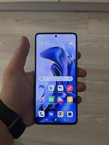 xiomi 11t: Xiaomi 11T, 256 GB, rəng - Ağ, 
 Barmaq izi — 4