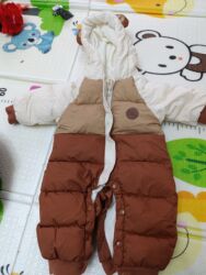 теплая зимняя кофта: Теплый зимний комбинезон для малыша - Тип: утепленный слитный