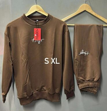 Trenerke: Komplet, S, Hugo Boss, bоја - Crna, Pamuk — 13