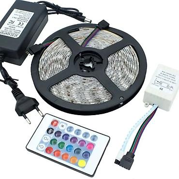 Освещение: Светодиодная лента 5 м (SMD 5050, 60 LED/м) – яркое освещение с — 2