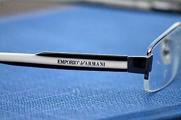 Naočare: Emporio Armani dioptrijski polu ram ORIGINAL. ORIGINAL. Made in ITALY! — 1