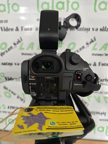 Videokameralar: Sony 4K XDCAM əl kamerası Təzə 0 məhsul. - Sensor: Exmor R CMOS - — 13