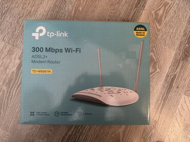 Planşetlər: TP-Link TD-W8961N ADSL2+ modem-router, 300 Mbps Wi-Fi sürəti təmin