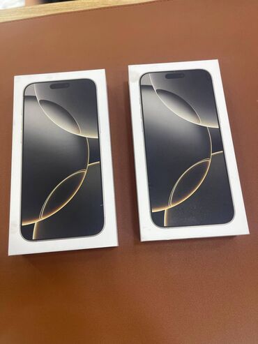 купить телефон без банка в рассрочку: IPhone 16 Pro Max, Жаңы, 256 ГБ, Natural Titanium, Заряддоочу түзүлүш, Коргоочу айнек, Кабель, Бөлүп төлөө менен, 100 %